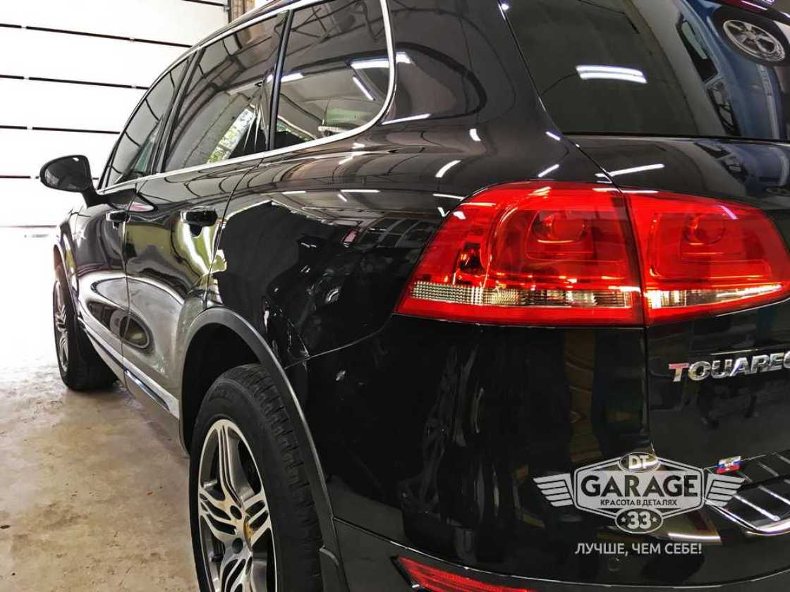 Полировка фар в городе Владимир На фото задний фонарь Volkswagen Touareg после полировки.